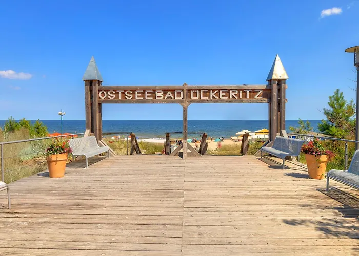 Dünenhäuser Unserusedomde Ca40qm Mit Parkplatz Direkt Am 9i1 Apartment *