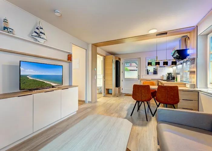 Dünenhäuser Unserusedomde Ca40qm Mit Parkplatz Direkt Am 9i1 Apartment *