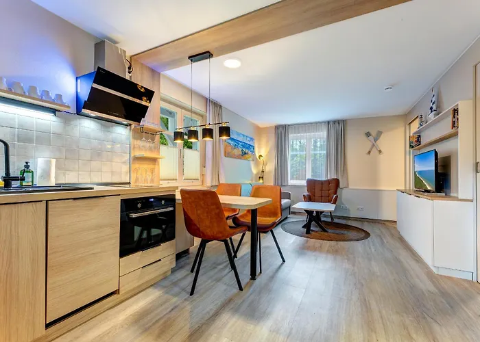 Dünenhäuser Unserusedomde Ca40qm Mit Parkplatz Direkt Am 9i1 Apartment Ückeritz