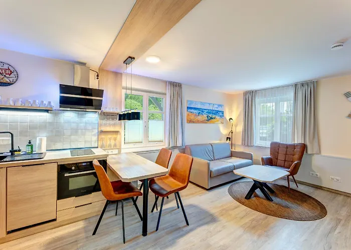 Dünenhäuser Unserusedomde Ca40qm Mit Parkplatz Direkt Am 9i1 Apartment